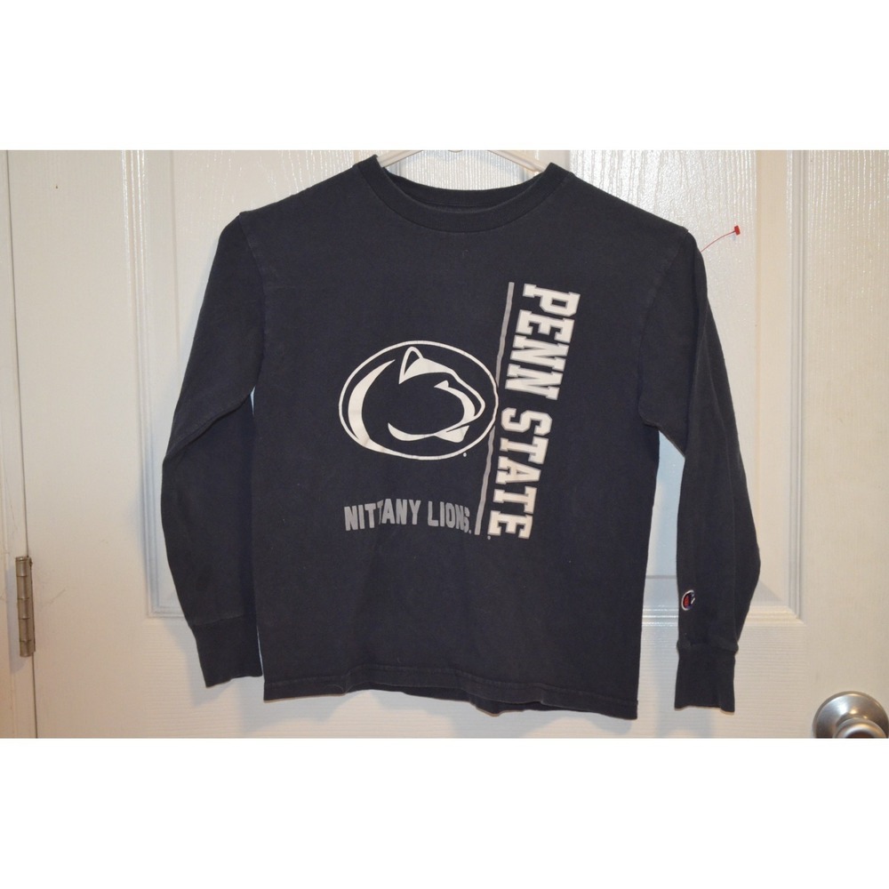 Penn State Champion T-Shirt Youth Small Long Sleeve Graphic Print